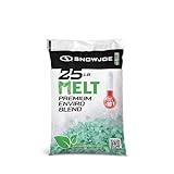 Snow Joe Amazon Exclusive, Melt-2-Go, Ice and Snow Melt, Fast Acting CMA Blended Ice Melter, Effective at Sub Zero -10 Degree Temperature, 25-Pound Bag , Packaging may vary, Green