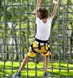 3.3' X 6.6' Nylon Playground Net, Heavy Duty Large Military Climbing Cargo Net, Kids Safety Protection Net, Rope Ladder, Swingset, for Kids & Adult, Indoor & Outdoor, Treehouse, Jungle Gyms …