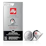 Illy Espresso Compatible Capsules - Single-Serve Coffee Capsules & Pods - Forte Extra Bold Roast - Notes Of Dark Chocolate Coffee Pods - For Nespresso Coffee Machines – 10 Count