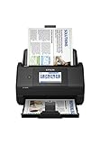 Epson Workforce ES-580W Wireless Color Duplex Desktop Document Scanner for PC and Mac with 100-sheet Auto Document Feeder (ADF) and Intuitive 4.3' Touchscreen