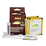 Mina ibrow Hair Color Medium Brown|Natural Spot coloring Hair Tinting Powder, Water and Smudge Proof | No Ammonia, No Lead with 100% Gray Converge|Vegan and Cruelty free