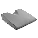 ComfySure Car Seat Cushion - Memory Foam Firm Sitting Pillow - Orthopedic Support and Pain Relief for Lower Back, Tailbone, Coccyx and Hips for Driving, as Office Chair Pad and More