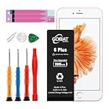 GOBAT Replacement for iPhone 6 Plus Battery,2915mAh High Capacity Battery for iPhone 6 Plus Model A1522 A1524 A1593 with Replacement Tool Kits
