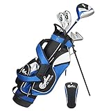 Confidence Golf Junior Golf Clubs Set for Kids Age 4-7 (up to 4' 6' Tall)