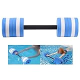 Aqua Pool Barbell for Water Aerobics Weights Barbell - Aquatic Dumbbells for Water Fitness Exercise Equipment - Swim Water Workout Bar - Swimming Foam Pool Barbells Float Kids