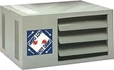 Modine HD45AS0111Natural Gas Hot Dawg Garage Heater 45,000 BTU with 80-Percent Efficiency Grey