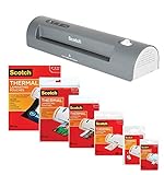 3M Laminator Kit With Every Size Laminating Pouch