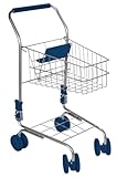 Toysmith, Miniature Grocery Shopping Cart, For Boys & Girls 3+ , Blue