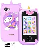 Gifts for Girls Age 6-8 Kids Smart Phone Easter Christmas Stocking Stuffers for Kids Toy for Girls Age 5-7+ Teenage 3 4 5 7 9 6 8 Year Old Girl Birthday Gift Ideas with 8G SD Card (Purple)