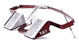 YYVERTICAL | Classic Belay Glasses | Sturdy and Comfortable Belay/Prism Glasses for Rock Climbing… (Red)