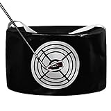 Scott Edward Golf Smash Bag Golf Impact Bag, Power Smash, Hitting Pocket, Golf Practice Swing Tool Waterproof Durable PVC Fabric (Black)