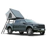TOPBEE Rooftop Tent, Rooftop Tent Hard Shell, Pop Up Waterproof Hard Shell Rooftop Tent for 3 Person, Hardshell Rooftop Tent for Truck Pickup Jeep Car SUV Wrangler Tacoma