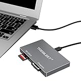 Dual-Slot CFexpress Type B and SD 4.0 UHS-II Card Reader USB 3.2 Gen 2 10Gbps, Compatible for Thunderbolt 3 USB3.1 and USB 3.0 ,Support Windows/Mac OS