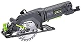 Genesis GCS445SE 4.0 Amp 4-1/2' Compact Circular Saw with 24T Carbide-Tipped Blade, Rip Guide, Vacuum Adapter, and Blade Wrench