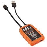 Klein Tools ET920 USB Power Meter, USB-A and USB-C Digital Meter for Voltage, Current, Capacity, Energy and Resistance