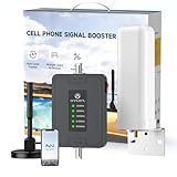Cell Phone Signal Booster for RV | Boosts 5G 4G LTE for All U.S. Carriers - Verizon, AT&T, T-Mobile & More on Band 2, 4, 5, 12, 13 and 17 | Easy to Setup | FCC Approved