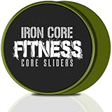 Green Camo Workout Sliders for Strength Slides Fitness & Fat Loss. The Ab Exercise Equipment for Home Used by Trainers for Full Body Training. Sliding Discs for Exercise