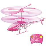 Remote Control Helicopter for Kids Adults,2.4GHz RC Helicopter Toys 3.5 Channel Mini Helicopters Toys with LED Lights Rc Flying Toys for Kids Girls Christmas Birthday Gifts (Pink Helicopter)