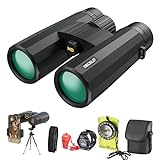 10x42 HD Waterproof Binoculars for Adults High Powered, 22mm Large Eyepieces Enhance Outdoor Adventures with Easy to Focus Image Stabilized Binoculars, Perfect for Bird Watching, Hunting, Travel.
