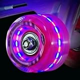 LED Light Up Roller Skate Wheels - 4 Pack
