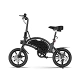 Jetson Bolt Pro Adult Electric Bike, Pedal Assist up to 30 Miles, Foldable, Built-in Carrying Handle, Lightweight Frame, LED Headlight, Dual Disc Brakes, Twist Throttle & Cruise Control, Ages 12+
