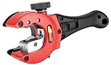 Performance Tool W705 Quick Release Ratcheting Pipe Cutter for 1/4-Inch-1-1/8-Inch Pipe/Tubing with Compact Design and Adjustable Cutter Wheel