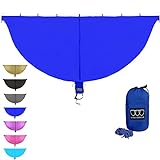 Gold Armour Hammock Bug Net, Mosquito Net Bugs - Premium Mesh Netting, Guardian of No See Um and Insects - Perfect Equipment Gear Accessories for Your Double Hammocks and Single Hammock (Blue)