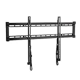 SANUS TV Wall Mount - Universal Low Profile Fixed TV Mount Bracket for 40' - 80' Flat Screen TVs - Features Slim 1” Profile, 3 Step Easy Install - UL Certified- Hardware Included - OLL15-B1