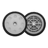 Fourtry Front Drive Wheels Fit for Troy Bilt Lawn Mower - 734-04018C Wheels Fit for MTD Snapper Troy Bilt Tuff-Cut 210 TB210 TB230 TB240 Self Propelled Mower, Replace 734-04018A 734-04018B, 2 Pack
