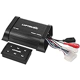 Bluetooth Amplifier Marine Amp Full Range, Class A/B, Wireless Remote, Aux-in, USB-in for Bikes, Motorcycle, Golf Cart, ATV, RZR, Tractor, Hot Tub