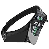 AiRunTech Fanny Pack with Water Bottle Holder for Running Walking Hiking No-Bounce Hydration Belts for Runner Athletes Fit All Waist Sizes & All Phone Models