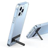 OUTXE 3 Pack Ultra-Thin Kickstand for Cell Phone Case, Horizontal/Vertical Desk Stand Holder Accessories for iPhone 15/14/13/12/11 Mini Plus Pro Max, Galaxy S23/S22/S21 Ultra and Any Cellphone -Black