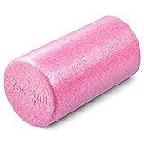 Yes4All EPP Foam Roller for Deep Tissue Massage, Muscle Recovery and Pain Relief in Back, Legs, and Body (Fuschia Rose - 12 Inches)