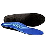 Inocep Heat Moldable Orthotic Copper Insoles - Ultra Low Profile, Rigid Custom Arch Support, Inserts for Shoes and Boots