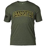 7.62 Design Army 'Ranger Tab' Battlespace Men's T-Shirt Heather Military Green