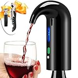 Wine Aerator Electric Wine Decanter Best Sellers One Touch Red -White Wine Accessories Aeration Work with Wine Opener for Beginner Enthusiast - Spout Pourer - wine preserver