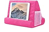Pillow Foam Laptop Tablet Lapdesk Multifunction Tablet Stand Holder Stand Lap Rest Cushion for Ipad with Bag (Pink),Lightweight