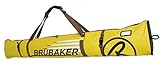 BRUBAKER Padded Ski Bag Skibag Carver Champion - Limited Edition - 170 cm / 66 7/8' Yellow Sand