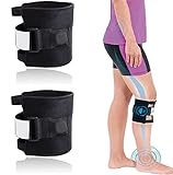 Pressure Point Brace Relieve Acupressure Leg Sciatica, Magnetic Therapy Self Heating Knee Support Wraps Pain Relief, Sciatic Nerve Brace For Knee Pain, Fit For Men & Women(2pcs)