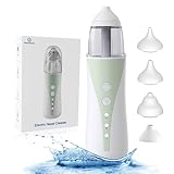 ROSA RUGOSA Nasal Irrigation System & Nasal Aspirator 2 in 1, Electric Nasal Rinse Kit- Nose Cleaner Aspirator Kit, 3 Pressures Waterproof Professional Nose Spray for Adults, Children and Babies