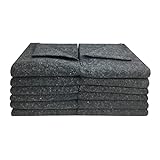 12 Textile Moving Blankets 54x72' Professional Quality