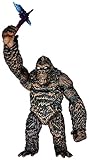 TwCare King Kong with Ax vs Godzilla Action Figure 6.5” Fight Mode Gorilla Ape Solid Wild Movie Series