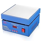 Soiiw Upgraded 110V 850W Soldering Hot Plate LED Microcomputer Electric Preheat Soldering Station Welder Hot Plate Rework Heater Lab 200X200mm Plate