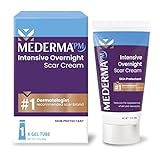Mederma PM Intensive Overnight Scar Cream, Works with Skin's Nighttime Regenerative Activity, Clinically Shown to Make Scars Smaller and Less Visible, 1.0 Oz (28g)