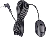 FingerLakes Mic 3.5mm External Microphone Assembly for Car Vehicle Head Unit Bluetooth Enabled Audio Stereo Radio Receiver GPS DVD with 3m Cable Plug and Play, FL11