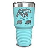 Mothers Day Gifts Mama Bear Personalized Tumbler | Gift For Her | Mothers Day Gifts For Mom | Gifts for Women | Mothers Day Gifts From Daughter | Custom Mothers Day Gift