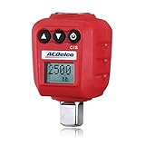 ACDelco ARM602-4A 1/2” (25 to 250 ft-lbs.) Heavy Duty Digital Torque Adapter with Buzzer and LED Flash Notification – ISO 6789 Standards with Certificate of Calibration