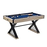 Barrington Billiards 5' Brooks Drop Pocket Table With Pool Ball and Cue Stick Set