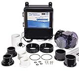 XtremepowerUS 90147 Complete Salt Water System Swimming Pool Generator Chlorination Easy DIY Installation up to 18,000 Gallons, Black