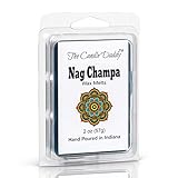 The Candle Daddy Nag Champa Incense Scented Melt- Maximum Scent Wax Cubes/Melts- 1 Pack -2 Ounces- 6 Cubes